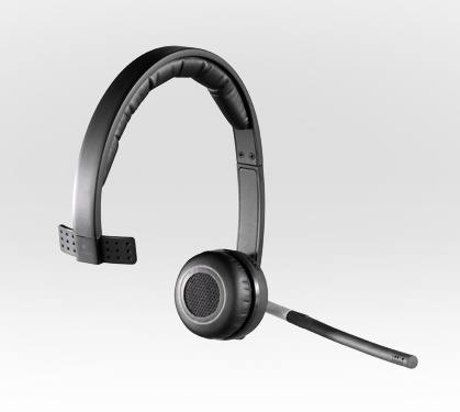 Logitech Wireless Headset H820e offers Enterprise-grade Audio mono 1