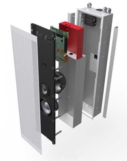 Meridian DSP520 In-wall Loudspeaker parts