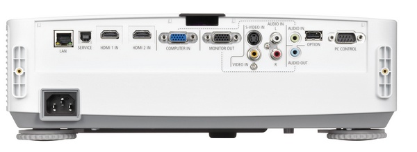 NEC NP-PE401H Entry-level Full HD Installation Projector back