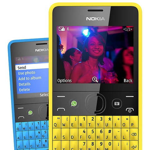 Nokia Asha 210 QWERTY Phone with WhatsApp Button photo