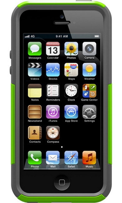 OtterBox Commuter 3D Case for iPhone 5 front