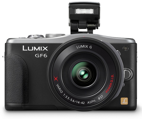Panasonic LUMIX DMC-GF6 Micro Four Thirds Mirrorless Camera with WiFi and NFC flash