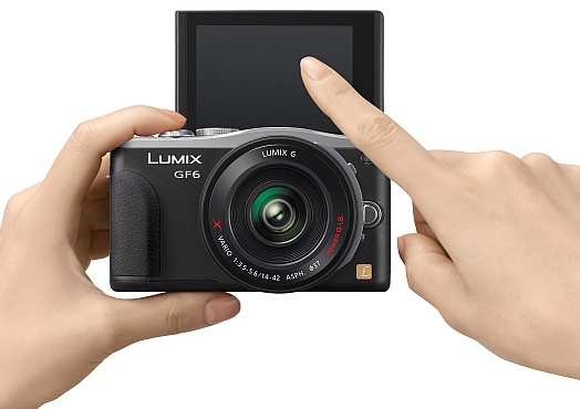 Panasonic LUMIX DMC-GF6 Micro Four Thirds Mirrorless Camera with WiFi and NFC touch