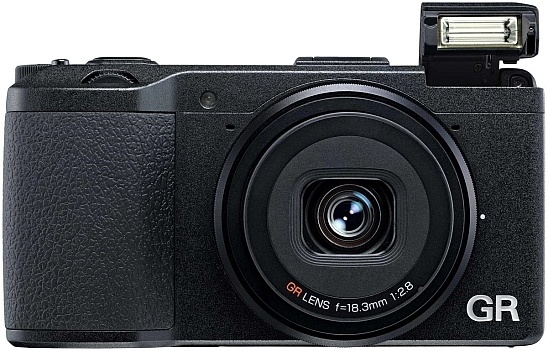 Ricoh GR Premium Compact Camera with APS-C Sensor flash