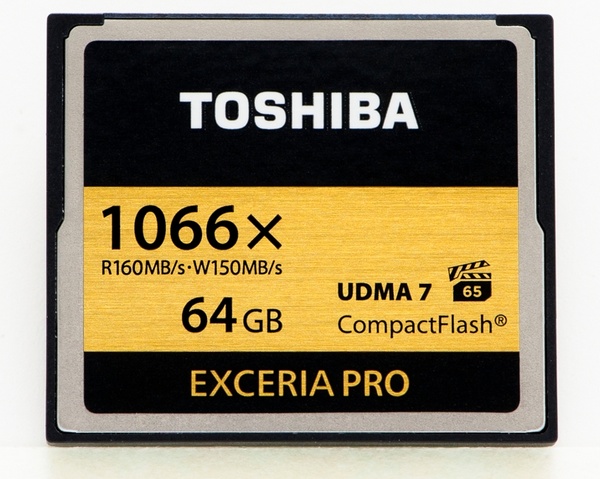 Toshiba EXCERIA PRO 1066X CompactFlash Memory Cards