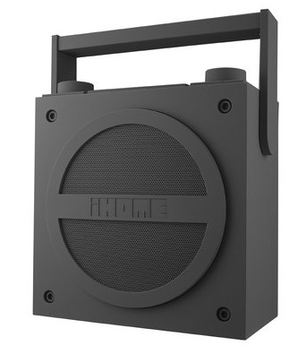 iHome iBT4 Bluetooth Wireless Rechargeable Boombox with FM Radio