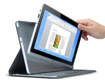 Acer Aspire P3 Ultrabook Convertible detach