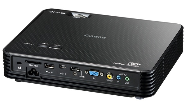 Canon LE-5W Ultra Portable Multimedia Projector back