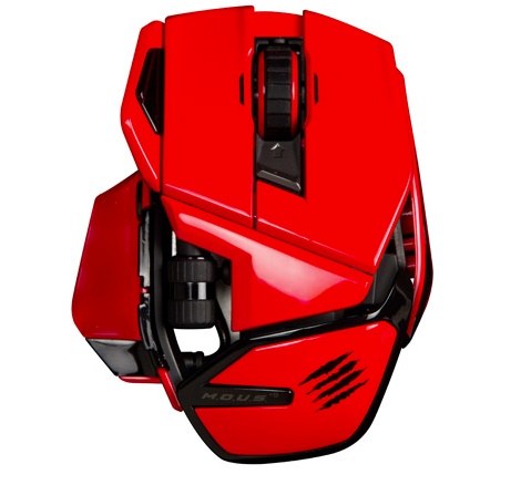 Mad Catz M.O.U.S.9 Wireless Mouse gloss red
