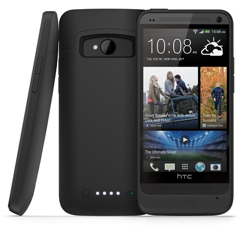 Mophie juice pack for HTC One black