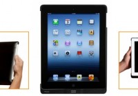 Precise Biometrics Tactivo Smart Card and Fingerprint Reader for iPad 4 in use