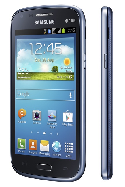 Samsung Galaxy Core Dual SIM Smartphone angle