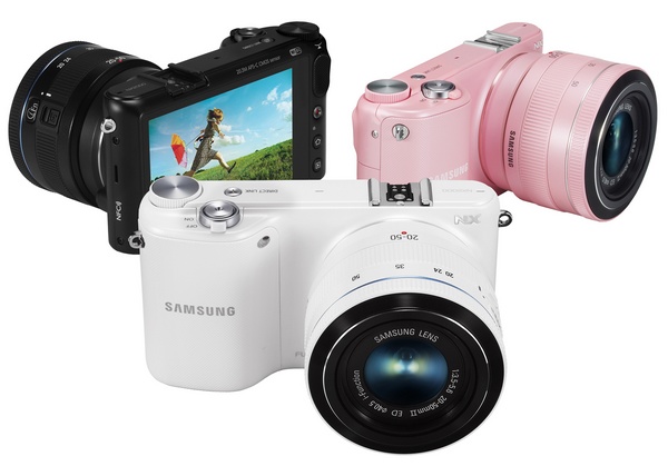 Samsung NX2000 SMART Mirrorless Camera wifi nfc color