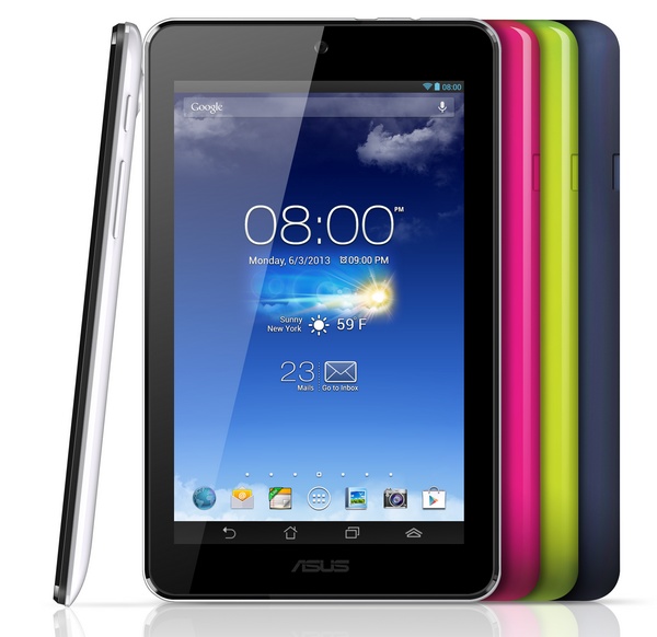 Asus MeMO Pad HD 7 colors