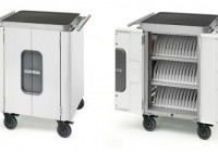 Bretford Mobility Cart 42 can charges 32 iPads at the same time