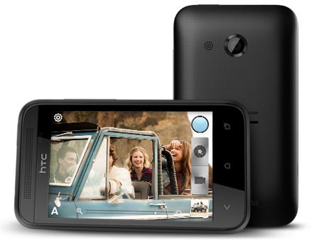 HTC Desire 200 Entry-level Smartphone landscape