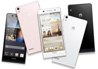 Huawei Ascend P6 ultra slim smartphone colors