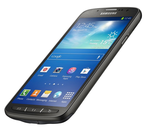 Samsung Galaxy S4 Active Rugged Smartphone angle