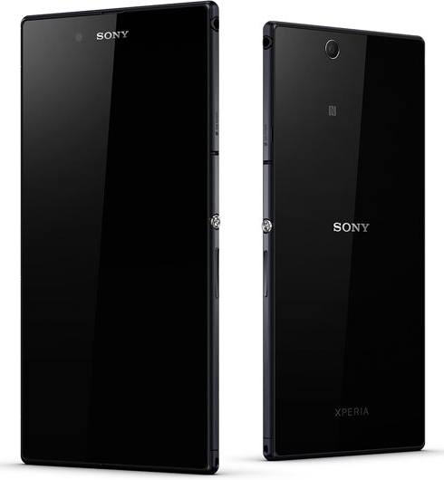 Sony Xperia Z Ultra 6.4-inch Full HD phablet front back