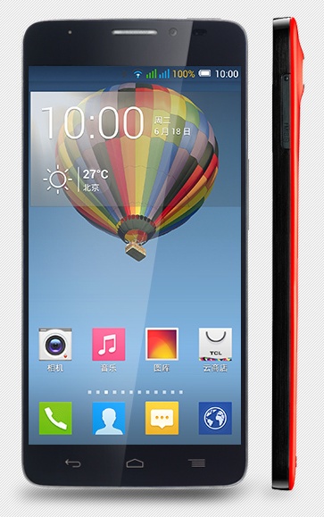 TCL Idol X S950 Smartphone side
