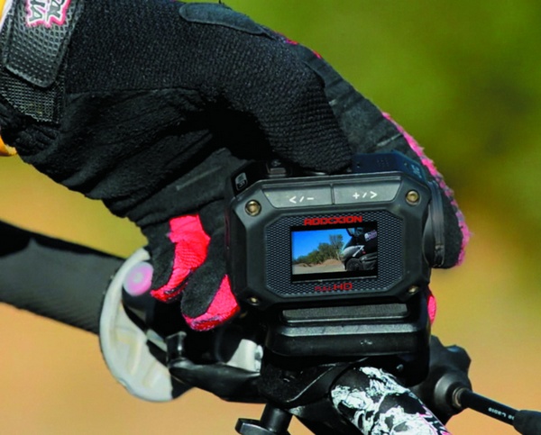JVC ADIXXION GC-XA2 Quad-proof Action Camera bike 1