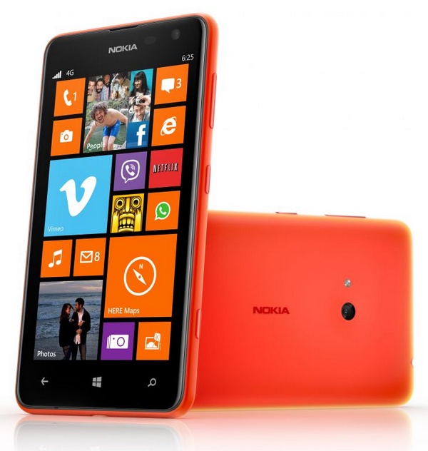 Nokia Lumia 625 Affordable LTE WP8 Smartphone orange