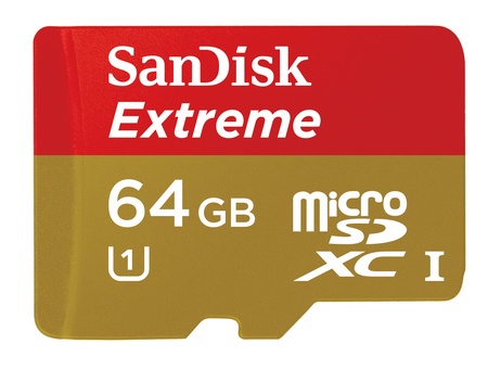 SanDisk Extreme microSDHC and microSDXC UHS-I Memory Cards