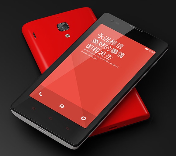 Xiaomi Hongmi (Red Rice) 4.7-inch Quad-core Smartphone red