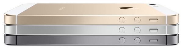Apple iPhone 5S side colors