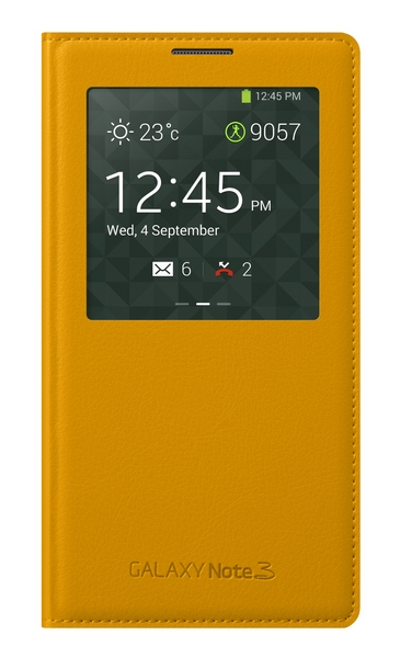 Samsung Galaxy Note 3 cover yellow